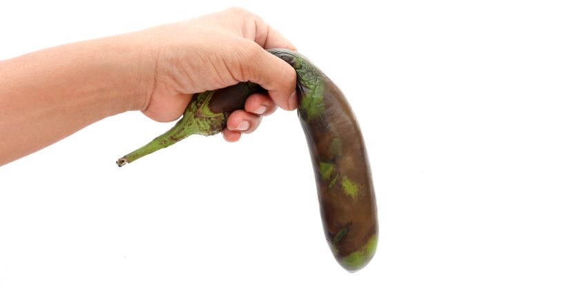 a soft vegetable symbolizes foods harmful to potency
